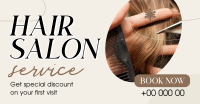 Professional Hairstylists Facebook Ad Design
