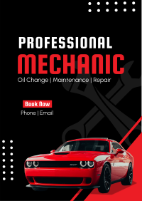 Professional Mechanic Flyer Image Preview