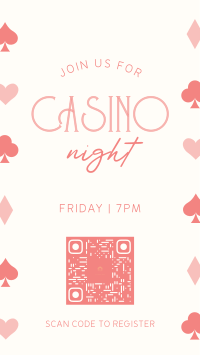 Casino Night Elegant Instagram story Image Preview