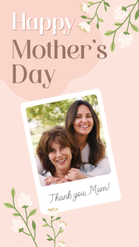 Mother's Day Greeting Facebook Story Design
