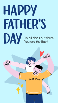 Jolly Father's Day  Instagram reel Image Preview