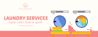 Laundry Services Facebook cover Image Preview