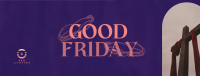 Good Friday Greeting Facebook Cover Design