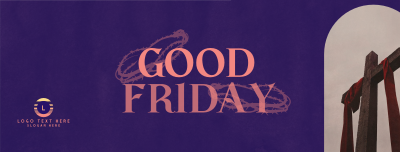 Good Friday Greeting Facebook cover Image Preview