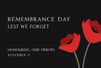 Remembrance Day Pinterest Cover Design