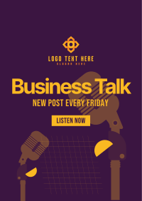 Business Podcast Flyer Image Preview