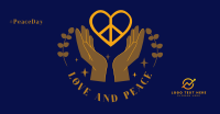 Love and Peace Facebook Ad Design