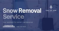 Snow Removal Assistant Facebook ad Image Preview