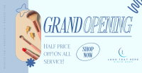 Salon Grand Opening Facebook ad Image Preview