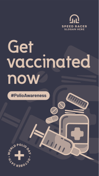 Be Safe from Polio Whatsapp Story Image Preview