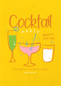 Cocktails Flyer Design
