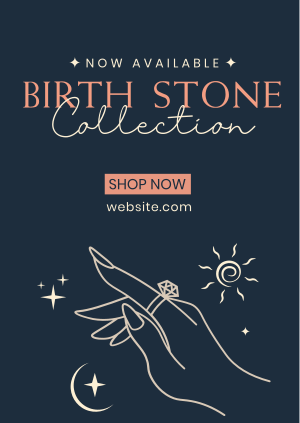 Birth Stone Poster Image Preview