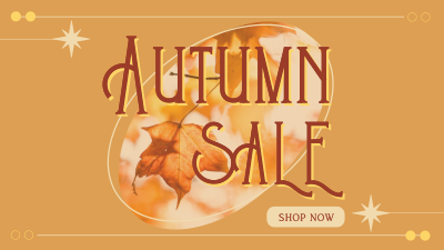 Shop Autumn Sale Facebook event cover Image Preview