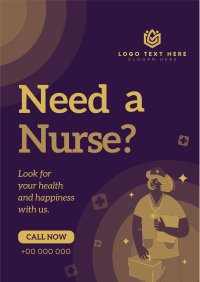 Nurse Service Flyer Design
