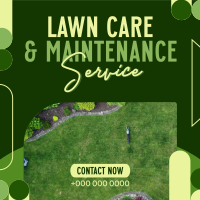 Lawn Care Services Instagram post Image Preview