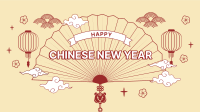 Chinese New Year Zoom Background Design
