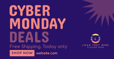 Quirky Cyber Monday Facebook ad Image Preview