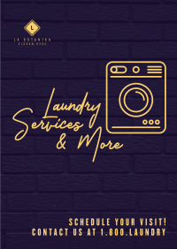 Laundry Wall Poster Image Preview