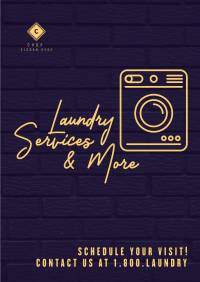 Laundry Wall Poster Image Preview