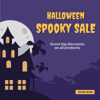 Spooky Sale Instagram post Image Preview