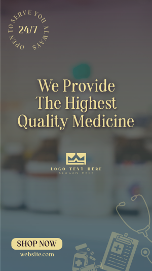 Quality Meds Facebook story Image Preview