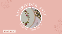Embroidery Sale Facebook event cover Image Preview