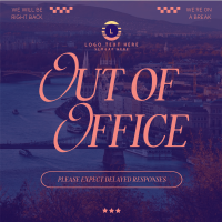 Delayed Response Office Instagram Post Preview