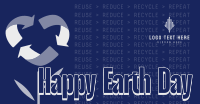 Earth Day Recycle Facebook Ad Design
