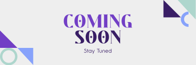 Contemporary Coming Soon Twitter header (cover) Image Preview