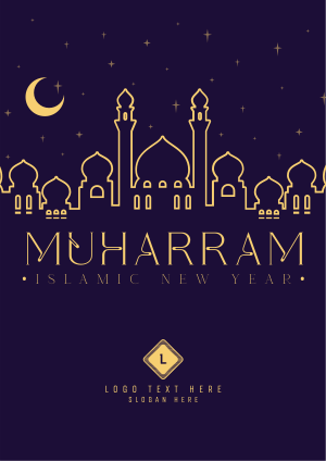 Cosmic Muharram Flyer Image Preview