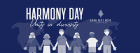 World Harmony Week Facebook Cover Design