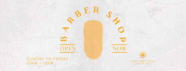 Bearded Barbers Facebook Cover Design Image Preview