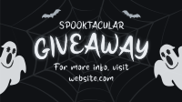 Spooktacular Giveaway Promo Video Preview