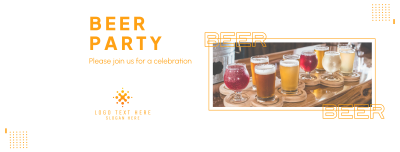 Craft Beer Party Facebook cover Image Preview