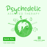 Psychedelic Assisted Therapy Instagram post Image Preview