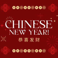 Happy Chinese New Year Instagram post Image Preview