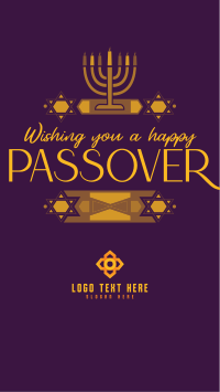 The Passover Facebook Story Design
