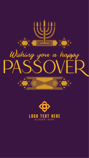 The Passover Facebook story Image Preview