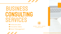 Business Consulting Facebook Event Cover Design