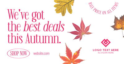 Autumn Leaves Facebook ad Image Preview