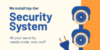 Security System Installation Twitter post Image Preview