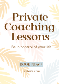 Private Coaching Flyer Design