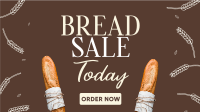 Bread Lover Sale Facebook Event Cover Design