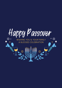 Celebrate Passover  Poster Image Preview