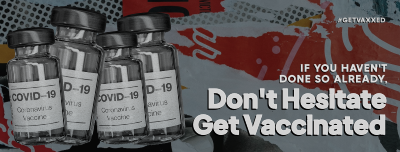 Get Vaxxed Facebook cover Image Preview
