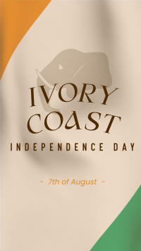 Ivorian Independence Day YouTube Short Design