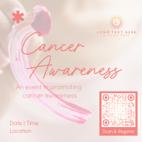 Cancer Awareness Event Instagram Post Design