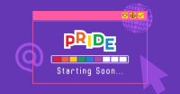 Pride Party Loading Facebook Ad Design