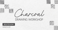 Charcoal Drawing Class Facebook ad Image Preview