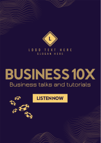 Business Talks Poster Image Preview